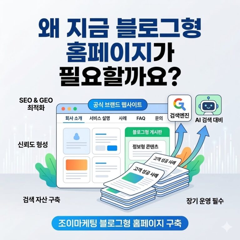 블로그형 홈페이지